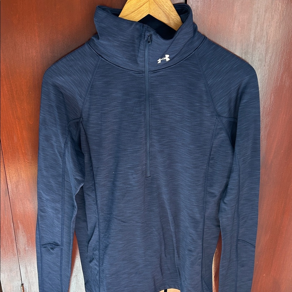 Under Armour Women’s Dark Blue 1/4 zip pullover